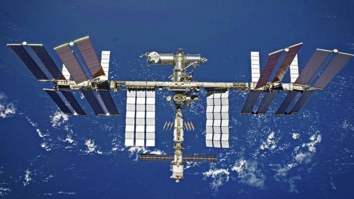 International Space Station pillars International Space Station pillars