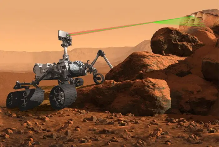 mars rover laser mars rover laser