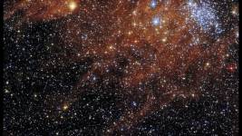 Hubble Gaz ve Tozlar Arasindan Goruntuler Yakalamaya Devam Ediyor