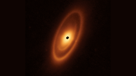 JWST Genç Bir Yıldızın Diskinin Fotoğraflarını Çekiyor JWST Genç Bir Yıldızın Diskinin Fotoğraflarını Çekiyor