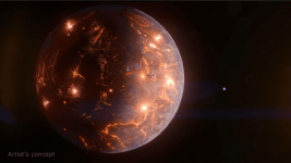 NASA’nın Spitzer ve TESS Araçları Volkanlarla Kaplı Dünya Boyutunda Bir Dünya Buldu NASA'nın Spitzer ve TESS Araçları Volkanlarla Kaplı Dünya Boyutunda Bir Dünya Buldu