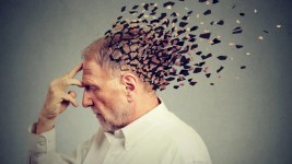 Alzheimer’da Yeni Neden Dopamin Disfonksiyonu mu? Alzheimer hastasında dopamin eksikliği nedeniyle hafıza parçalarının kaybını gösteren temsili illüstrasyon.