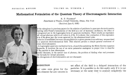 Kuantum Mekaniğinin En Önemli Makalelerinden Biri Richard Feynman’dan Gelmişti