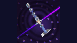 Proteinlerin Görüntülenmesinde Çözünürlük Arttı Lazer faz plakası sayesinde lazer ışını ile elektron fazı değiştirilerek yüksek kontrastlı kriyo-EM görüntüleri elde edilir.